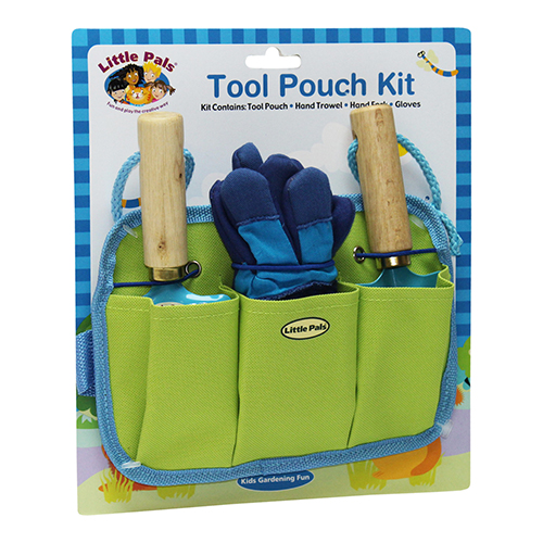childrens gardening tool pouch kit