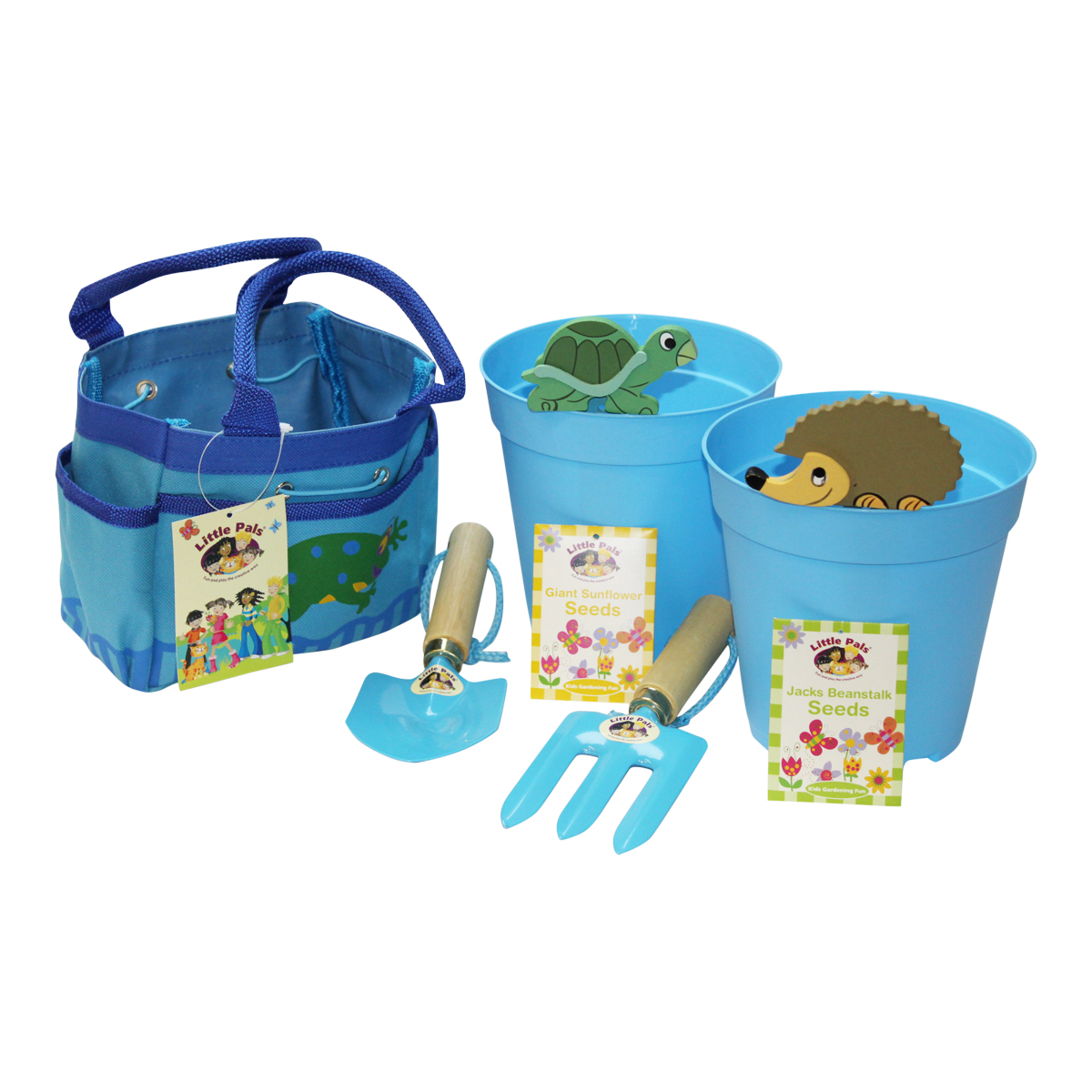 grow your own sunflower and beanstalk kit